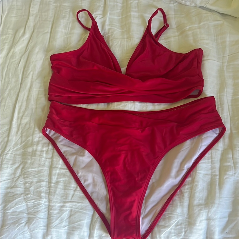 Red Bikini Set